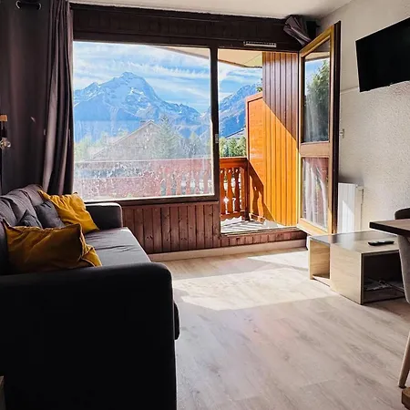 Lumineux 27m² Aux Deux Alpes, 4 Pers - Fr-1-546-51 Les Deux Alpes